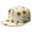 White-952, variant on Patterned Sunflower Snapback Hat, Adjustable Flat Bill Cap, Vintage Floral Illustration, Hip Hop Fashion
