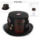 thumbnail image 5 of Sombrero de disfraz Punk Goth Steampunk Hugo Sombreros de copa de los hombres, 5 of 6