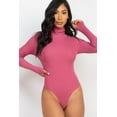 thumbnail image 4 of Long Sleeve Ribbed Turtle Neck Bodysuit, 4 of 9
