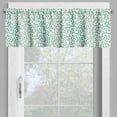 thumbnail image 4 of Ambesonne Romantic Valance & Curtain, Old Fashion Minimalist, 55"x30", Teal Slate Blue, 4 of 6
