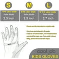 thumbnail image 7 of COOLJOB 2 Pairs Modal Garden Work Gloves for Toddler Boys Girls Age 6-8 Years Old, Latex Rubber Coated Kids Gardening Gloves for Children, Ultra Soft & Skin-friendly, Medium M, 7 of 7