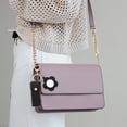 thumbnail image 2 of Unique Bargains 1 Pc Handbag Charms Keychains Durable Flower Mirror Bag Accessories Black, 2 of 6