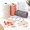 Beige Pink & Grey, variant on Macramé Kit for Beginners with Dark Green & Orange Cord, Complete Craft Set for DIY Home Decor