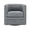 Slate, variant on Gracie Mills Alisa Classic Low-Back Tufted Swivel Chair - GRACE-8256