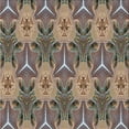 thumbnail image 1 of Ahgly Company Indoor Square Patterned Light French Beige Brown Novelty Area Rugs, 8' Square, 1 of 6