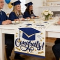 thumbnail image 5 of Graduation Decorations Congrats Grad Table Runner, Class Of Graduate College High SchooI, Table Runner for Home Kitchen Dining Room Table Decor, 5 of 5