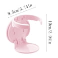 thumbnail image 3 of Collapsible Water Cup Holder,Wall Mounted Water Glass Beer Bottle Beverage Soda Coffee Mug Holder Cup,Design for Home Office,Universal Multi Size Cup and Mug Holder,1Pieces.Pink, 3 of 6