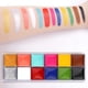 thumbnail image 2 of Pintura facial y corporal profesional de aceite CCBeauty 12 colores para Halloween con 10 brochas azules, 2 of 3