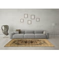 thumbnail image 3 of Ahgly Company Indoor Rectangle Oriental Brown Industrial Area Rugs, 2' x 5', 3 of 4