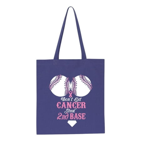 Artix Cancer Awareness Handbag Don T Let Steal 2nd Base Artix Cancer Awareness Handbag Don T Let Steal 2nd Base Ribbon Support Gift Tote Handbags Bags For Work School