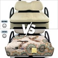 thumbnail image 6 of Yuyamidu Hummingbird Golf Cart Seat Covers Boho Flowers Golf Cart Seat Towel Blanket with Front Pockets, Fit for Club Car and More 2 Person Seat Golf Cart, 6 of 8