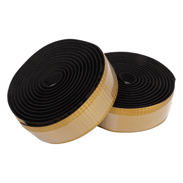Bicycle Bar Tape, Soft Bike Handlebar With Carbon Fiber Pattern Shock Absorption Non Skid Strap Gradient