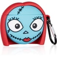 thumbnail image 2 of Paquetes Funda para Airpod Pro Silicona Cartón Diseño Lindo Funda Moda Kawaii Shell para Airpods Pro Fundas con Llavero Niños Adolescentes Niñas, Jack Sall, 2 of 5
