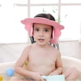 thumbnail image 4 of Shower Cap Baby Bath Visor Adjustable Hair Washing Aids For Kids Adult Shampoo Shield Pink For Girls, 4 of 5