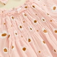 thumbnail image 6 of Newborn Baby Girls Halloween Outfits Ruffle Long Sleeve Pumpkin Print Romper Bodysuit with Headband Set Cute Fall Clothes, 6 of 8