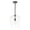 Oil Rubbed Bronze/Clear, variant on JONATHAN Y Hayes 11.25" 1-Light Industrial Farmhouse Iron/Glass LED Pendant, Oil Rubbed Bronze/Clear