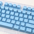thumbnail image 3 of 104 Uds teclado mecánico Universal Keycap PC Bakclit Key Cap (azul claro), 3 of 9
