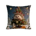 thumbnail image 2 of Uuowzo Christmas Pillow Covers 17.7x17.7 Inches Decorative Pillow Cases with Soft Fabric Hidden Zipper for Home Decor Indoor Outdoor Christmas Decorations, #12, 2 of 6