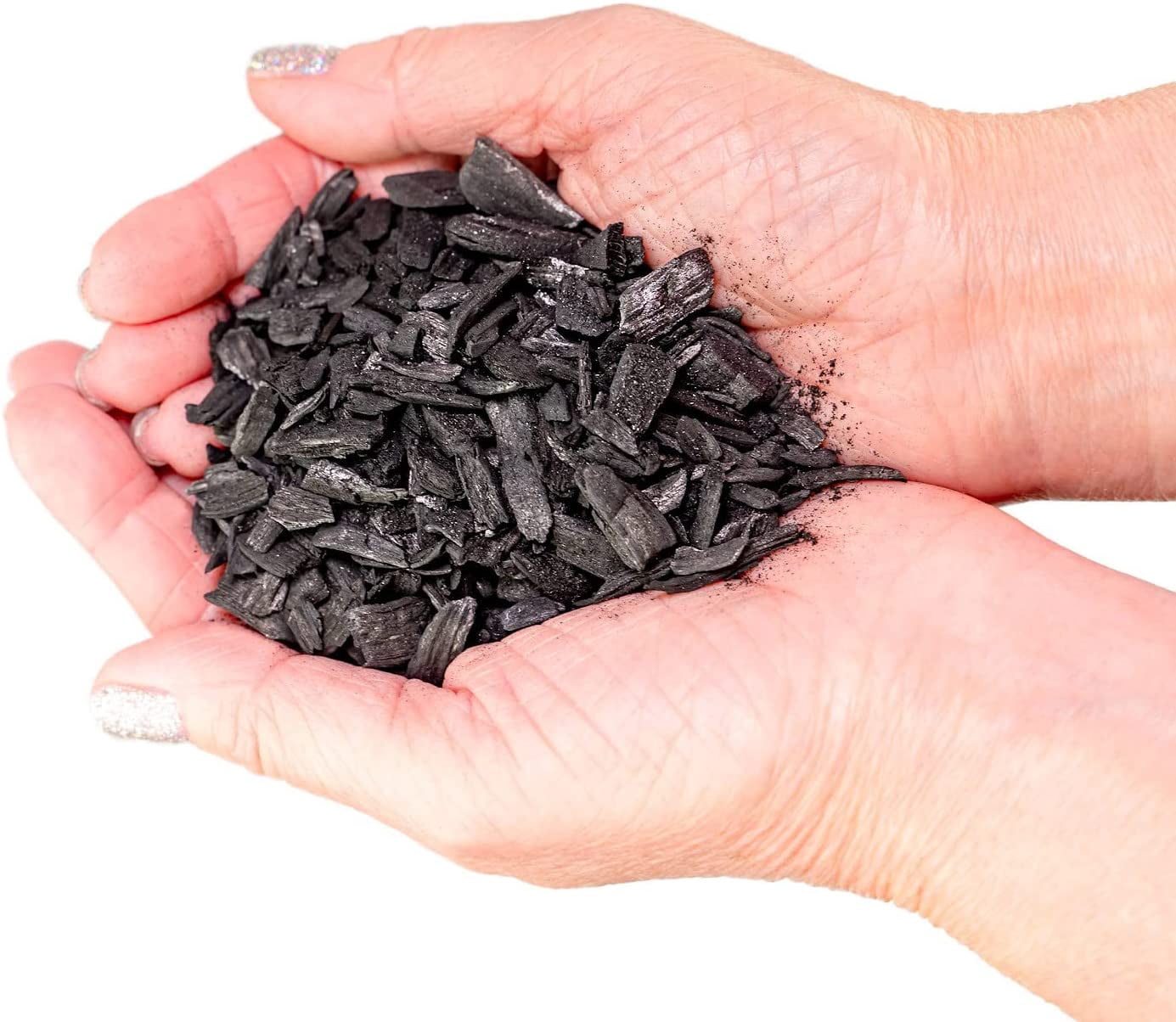 Gardenera - 5 Quart - Premium Horticultural Charcoal for Indoor Plants | Black Diamond Soil Amendment for Orchids, Terrariums, and Gardening