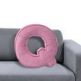 thumbnail image 3 of Pink Corduroy Letter Plush Pillow Set A to Z Soft Hugging Alphabet Throw Pillows Decorative Initial Shaped Cushions for Nursery Bedroom Living Room Sofa Couch Home Decor, 3 of 3