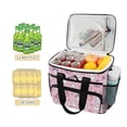 thumbnail image 2 of FORMRS Insulated Cooler Bag 24 Cans Capacity Soft Leakproof Lunch Box with Side Pockets, Pink Halloween, 2 of 7