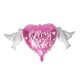 thumbnail image 1 of ¡Liquidación! Globos de aluminio Aijlhda con forma de corazón para bodas y San Valentín., 1 of 1