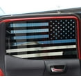 thumbnail image 4 of TINKI Rear Side Window American Flag Decals,Fit for Toyota Tacoma 2011 2012 2013 2014 2015 2016 2017 2018 2019 2020 2021 2022 Tailgate Side Window Sticker, 4 of 14
