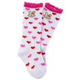 thumbnail image 3 of Lovely Annie Unisex Children 3 Pairs Pack Non-Skid Non-Slip Cotton Crew Socks One Size 3 Girl Color(C), 3 of 4