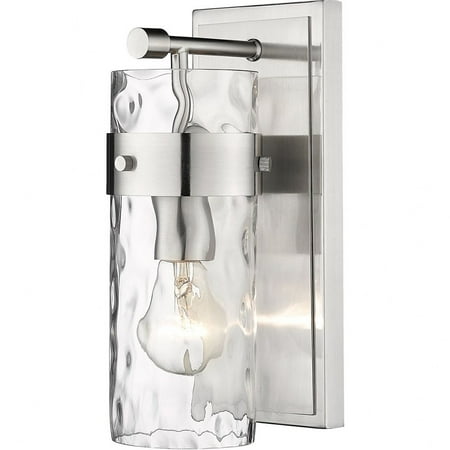 

1 Light Vanity Light Fixture in Transitional Style-11.25 inches Tall and 4.75 inches Wide-Brushed Nickel Finish Bailey Street Home 372-Bel-4619980