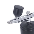thumbnail image 3 of BIMZUC Cordless Airbrush Kit with Compressor, High Pressure 27 PSI Handheld Rechargeable Air Brush Set for Cake Decorating, Nail Art, Model Painting and Makeup (Black / 7.87 inches / 20 cm), 3 of 9