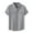 Grey, variant on breaise Mens Big and Tall Shirts 2025 Summer Cotton Linen Casual Beach T Shirts Button Down Short Sleeve Regular Fit Tops Black XL