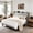 Gray, variant on BSHTI King Size Platform Bed Frame with Charging Station (20W PD Type-C & USB), 2-in-1 Headboard, Modern Minimalist Design, Heavy-Duty Metal Frame, White