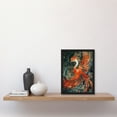 thumbnail image 4 of Artery8 Phoenix Bird and Smoke Clouds Stylised Painting For Living Room Artwork Framed Wall Art Print A4, 4 of 5