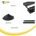 thumbnail image 3 of Toner Bank Compatible for Brother DR420 DR-420 Drum Unit HL-2270DW 2280DW 2230 2240 MFC-7360N 7860DW DCP-7065DN Intellifax 2840 Printer (Black, 1 Pack), 3 of 9