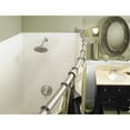 thumbnail image 3 of Adjustable Length Curved Shower Rod - Finish: Brushed Nickel, 3 of 4