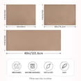 thumbnail image 4 of Dailycode Satin Pillow Case Queen Silk Pillow Cover for Hair and Skin Envelope Closure Khaki 20"x30", 4 of 9
