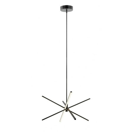 

AFX Jaxx 4-light 3500 Lumens LED Pendant Black N/A N/A