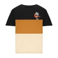 thumbnail image 4 of Mens Casual Pantalones Cortos Cuello Redondo Patchwork Impresión Suéter Blusa de Fitness, Camisetas para Hombre, 4 of 4