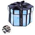 thumbnail image 3 of Black Explosion Box Creative Explosion Gift Box DIY Photo Album Scrapbook Surprise Box Exquisite Polygon Gift Box for Valentine Day Anniversary Gift, 3 of 9