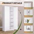 thumbnail image 5 of GALAXHERO Garage Storage Cabinet, Metal Storage Cabinet, Lockable Steel File Cabinet, White for Home, Office, Garage, Shool, Gym, 5 of 7