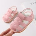 thumbnail image 4 of Oalirro Flat Sandals Baby Boys Girls Sandals Footwear Cute Summer Flat Shoes Infant First Walkers, 4 of 4