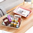 thumbnail image 5 of Rectangular plastic Dessert/Salad Dishes, Ultralight Durable Plates for Fruit, Snacks, 5 of 5