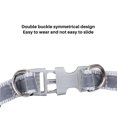 thumbnail image 2 of M Size Adjustable Pet Puppy Dog Safety Harness with Leash Pure Color Reflective Breathable Padded Dog Leash Collar Chest Harness Vest for Small Medium Dogs, 2 of 9