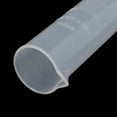 thumbnail image 3 of Unique Bargains 250mL Plastic Lab Solution Liquid Measurement Graduated Cylinder Thicken Clear, 3 of 5