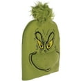 thumbnail image 2 of The Grinch Knit Cap w/ 3D Hair - Christmas Themed Headwear - 100% Polyester, 2 of 2
