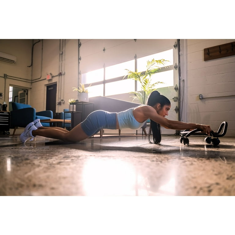 AB Dolly Plus Home Fitness Machine, Back Rolling Wheel for Core