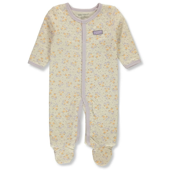 Baby Views Baby Girls' Quilted Floral Coveralls Color: white/multi Size: 6 - 9 months