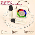 thumbnail image 5 of Bocina Bluetooth Subwoofer Karaoke Con Micrófono Inalámbrico beige, 5 of 5