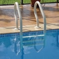 thumbnail image 2 of Saftron In Ground Swimming Pool & Spa Handrail Ladder Anchor Socket, White, 2 of 9