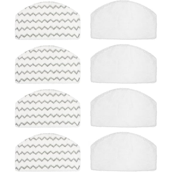 8 Pack 1940 Steam Mop Replacement Pads for Bissell Powerfresh Steam Mop 1940 1440 1806 1544 2075 2685A 2814 Series